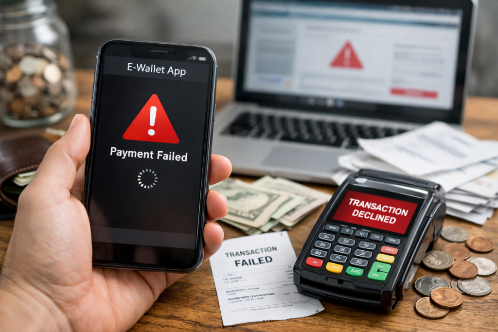 E-Wallet Not Working? Here's What Happens to Your Money and Transactions